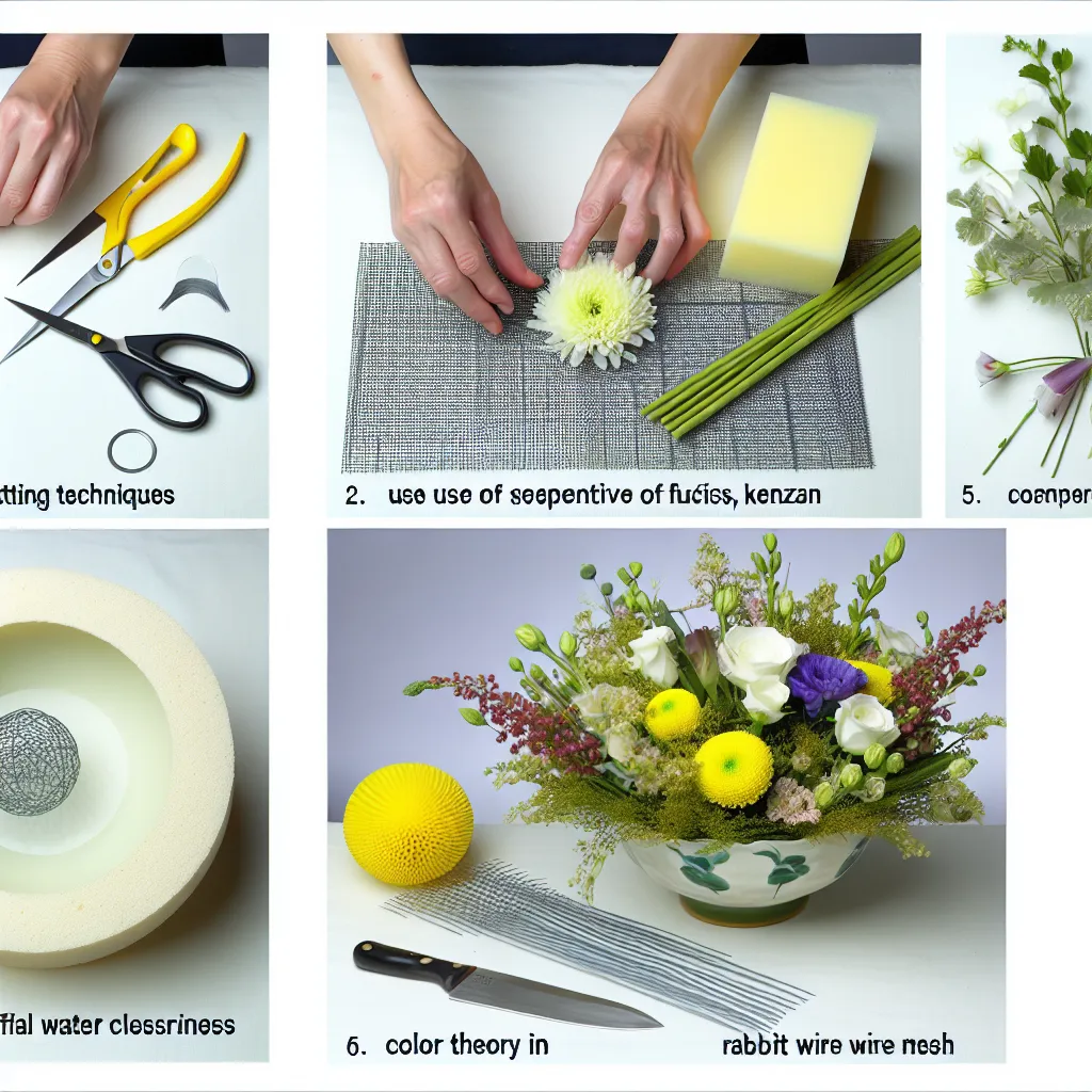 Bohaté květinové aranžmá v keramické váze na dřevěném stole