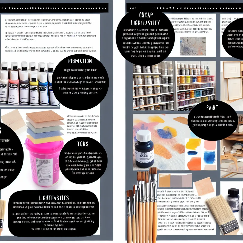 Detailní pohled na kvalitní pigmenty a tuby s barvami pro umělce