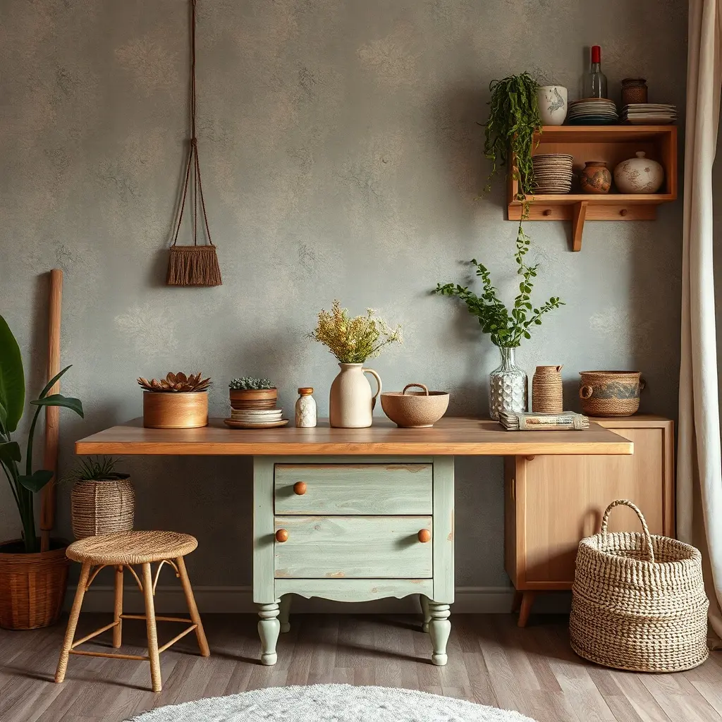 DIY projekty upcyklace nábytku a dekorace ve stylu Josefíny Prachařové