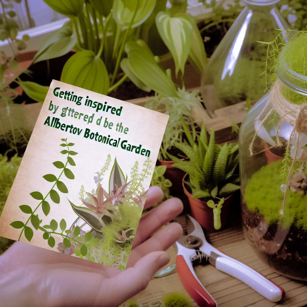 DIY terárium inspirované Botanickou zahradou Albertov s kapradinami a mechem