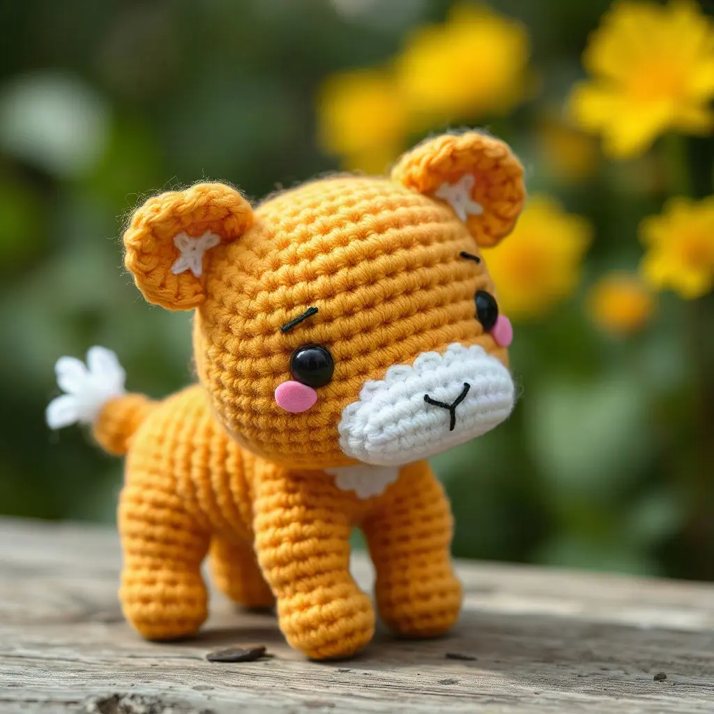 Háčkovaná zvířátka amigurumi – rozkošný medvídek a přátelé z barevné příze
