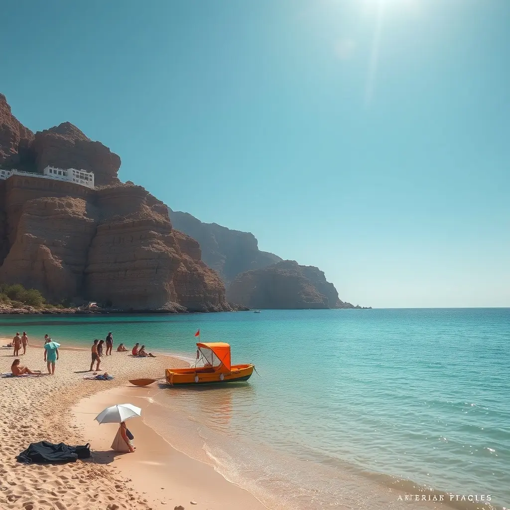 Hurghada letní horko a vodní sporty na Rudém moři