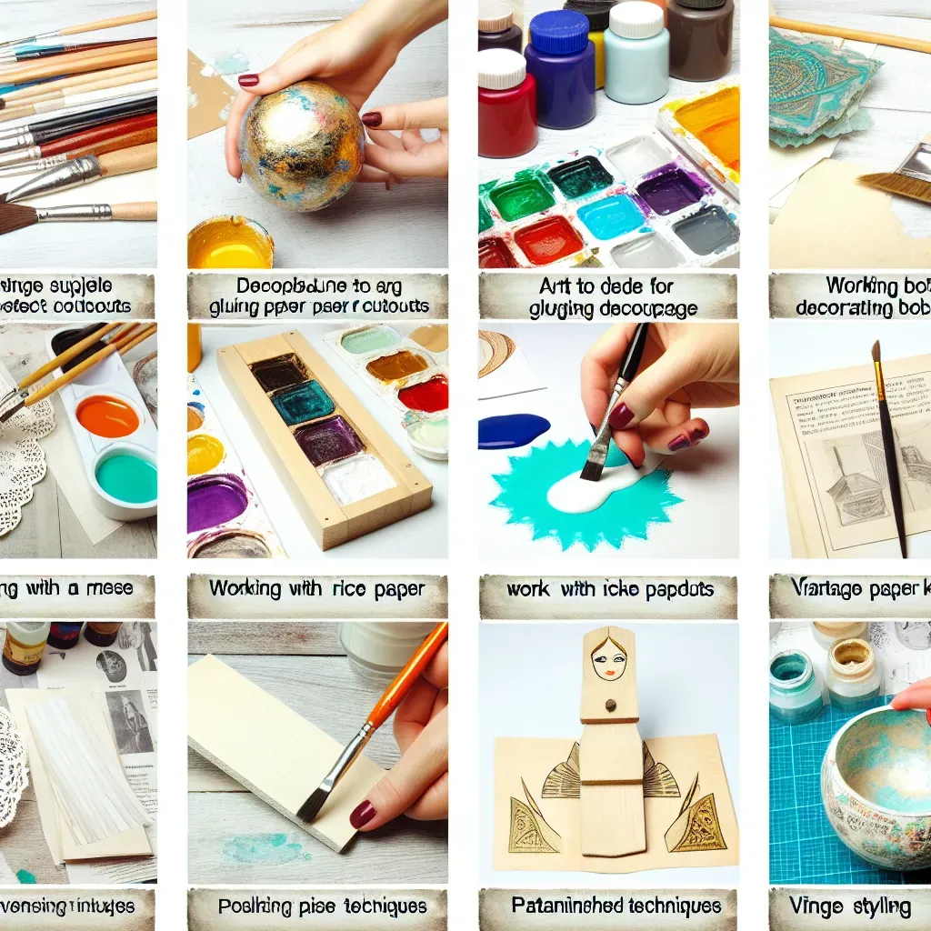 Kreativní dílna s materiály teta běta výtvarné potřeby na stole