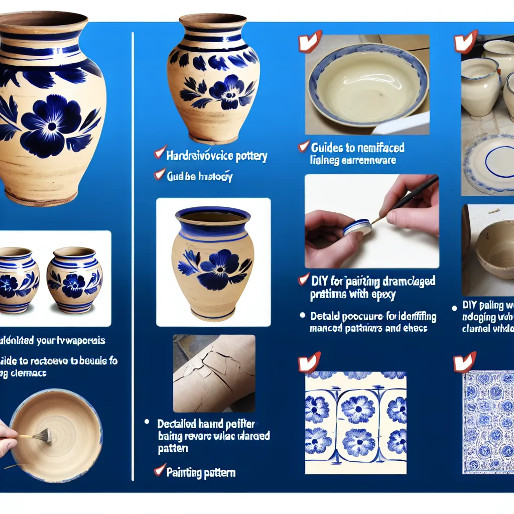 Sbírka tradiční hrdějovické keramiky v rustikální kuchyni