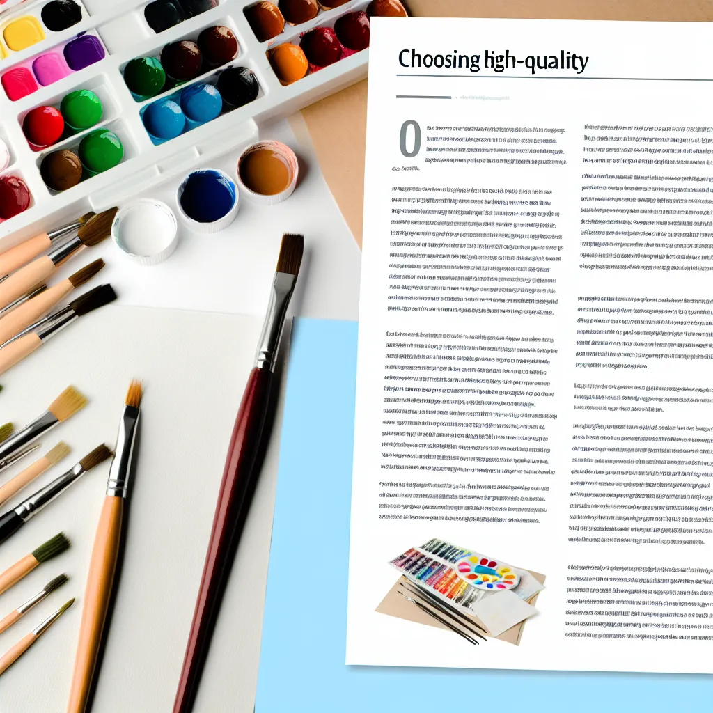 Tajemství mistrů: Proč levné potřeby ničí vaši tvorbu?