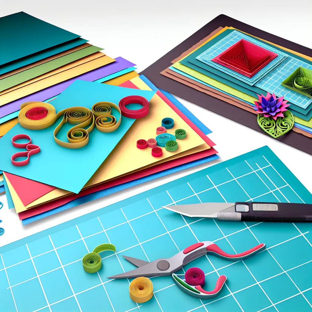 Ukázka vrstveného 3D tvoření z papíru s motivem magického lesa