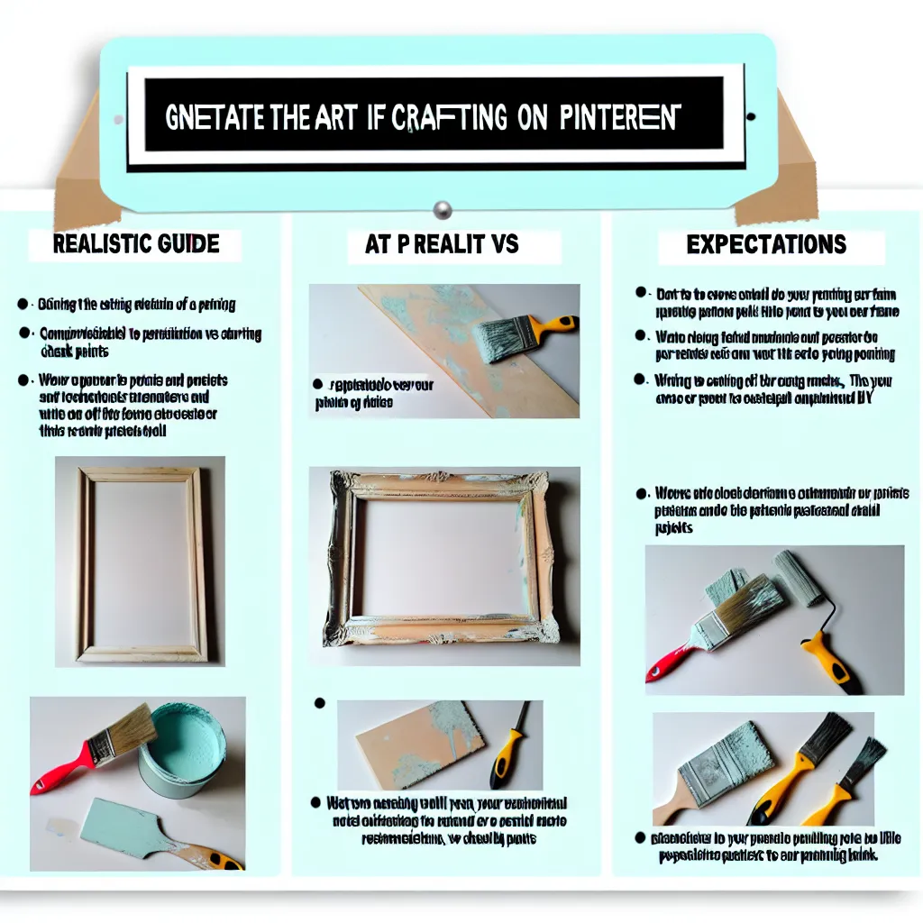 Zátiší s tabletem zobrazujícím Pinterest a kutilskými potřebami na stole